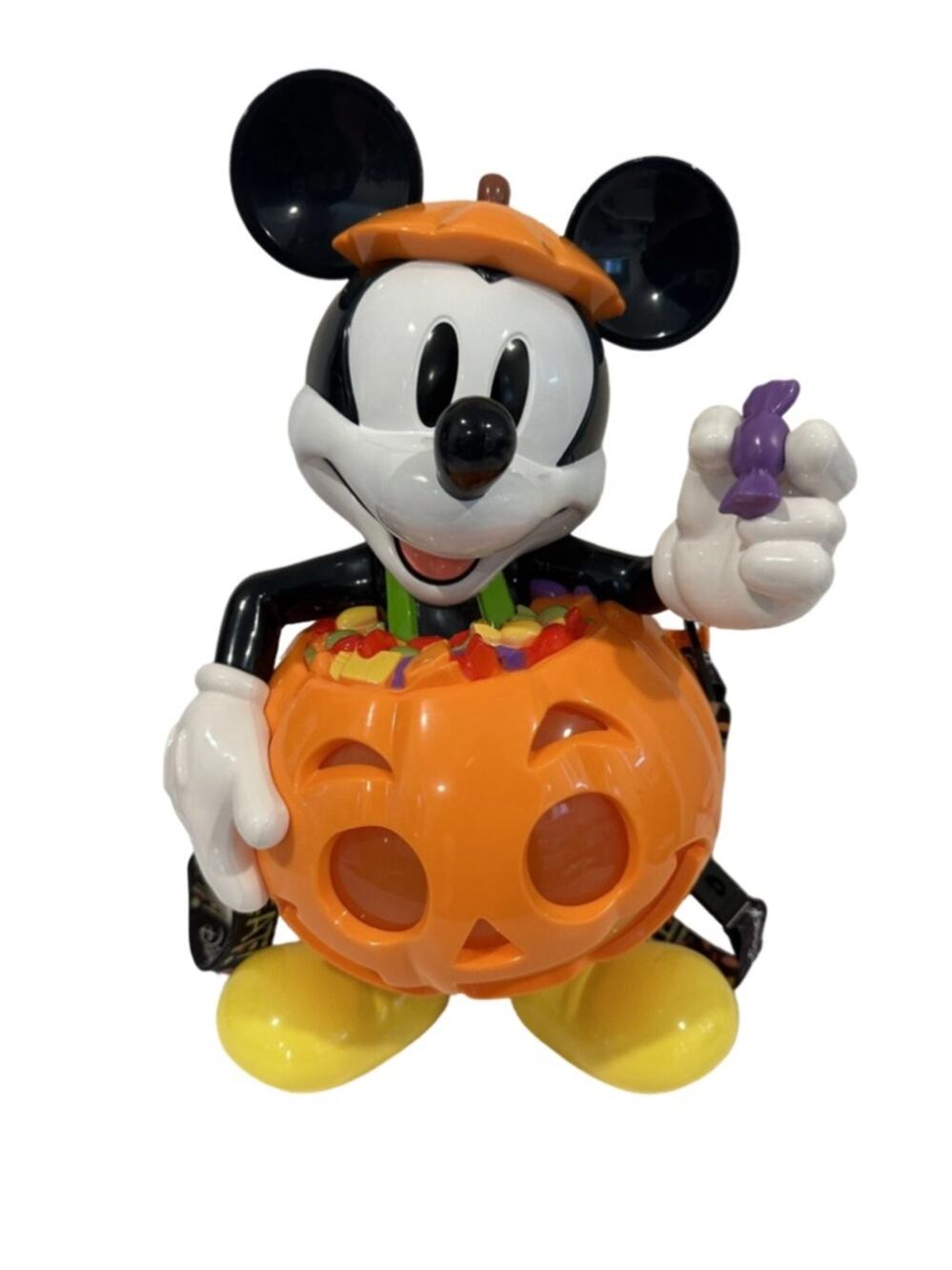 Disney 2024 Halloween Pumpkin Mickey Mouse Popcorn Bucket - Jack-O’ Lantern